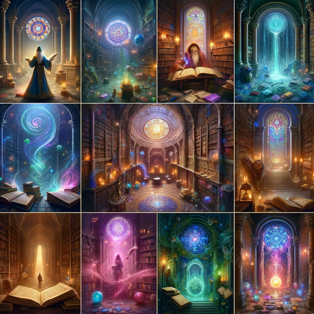O Enigma da Biblioteca Magica